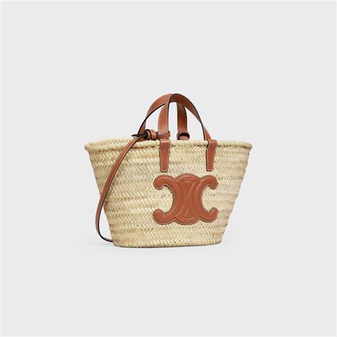 teen triomphe celine classic panier|Céline Sac à main classique Triomphe en palmier Teen Celine .